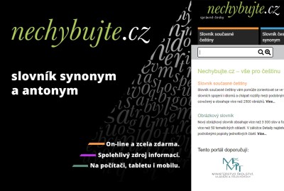 Slovník českých synonym a antonym – nechybujte.cz